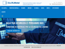 Tablet Screenshot of corimetal.it